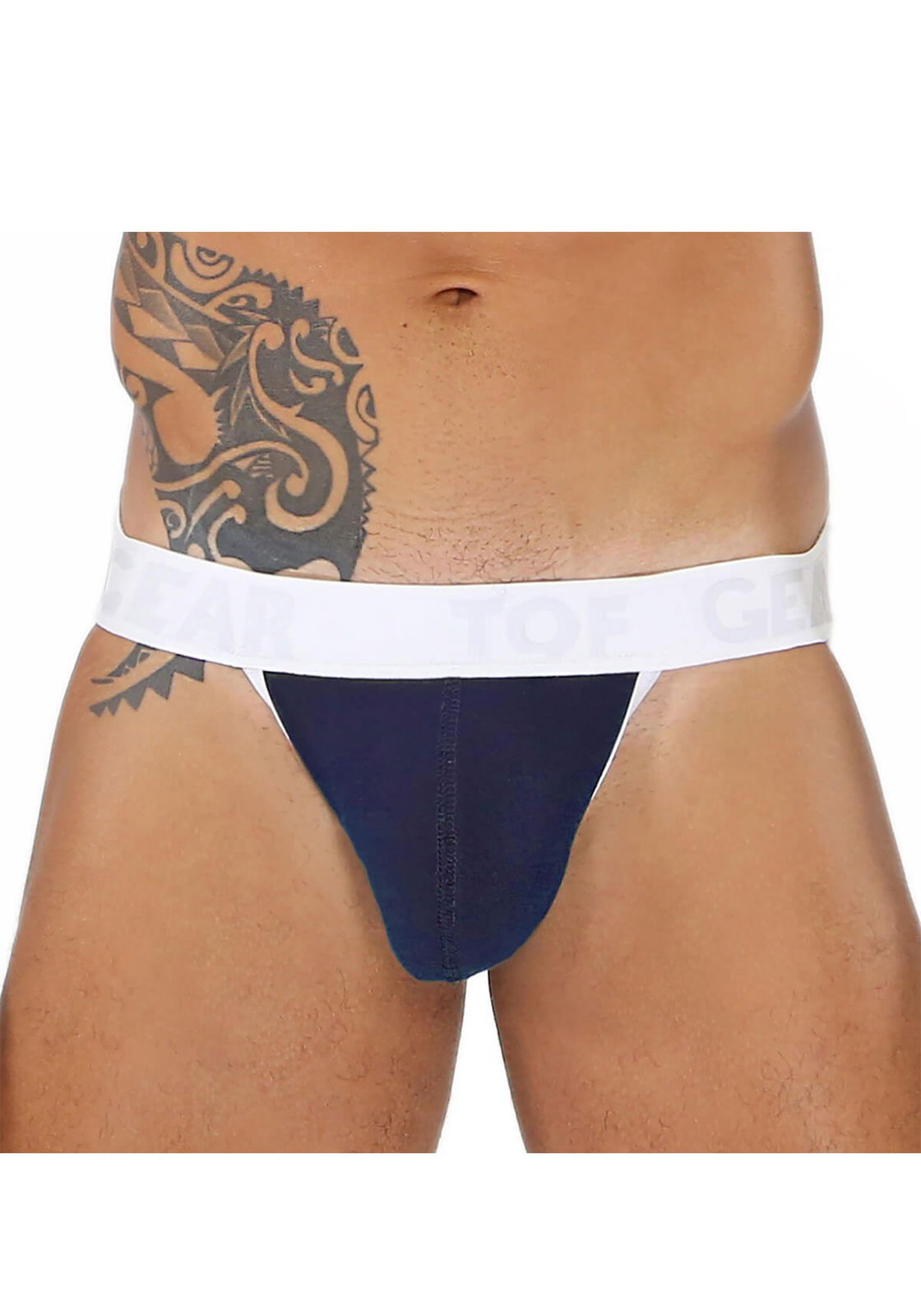 Brunos \ Jocks \ TOF Paris \ TOF Alpha Jock | Navy-White