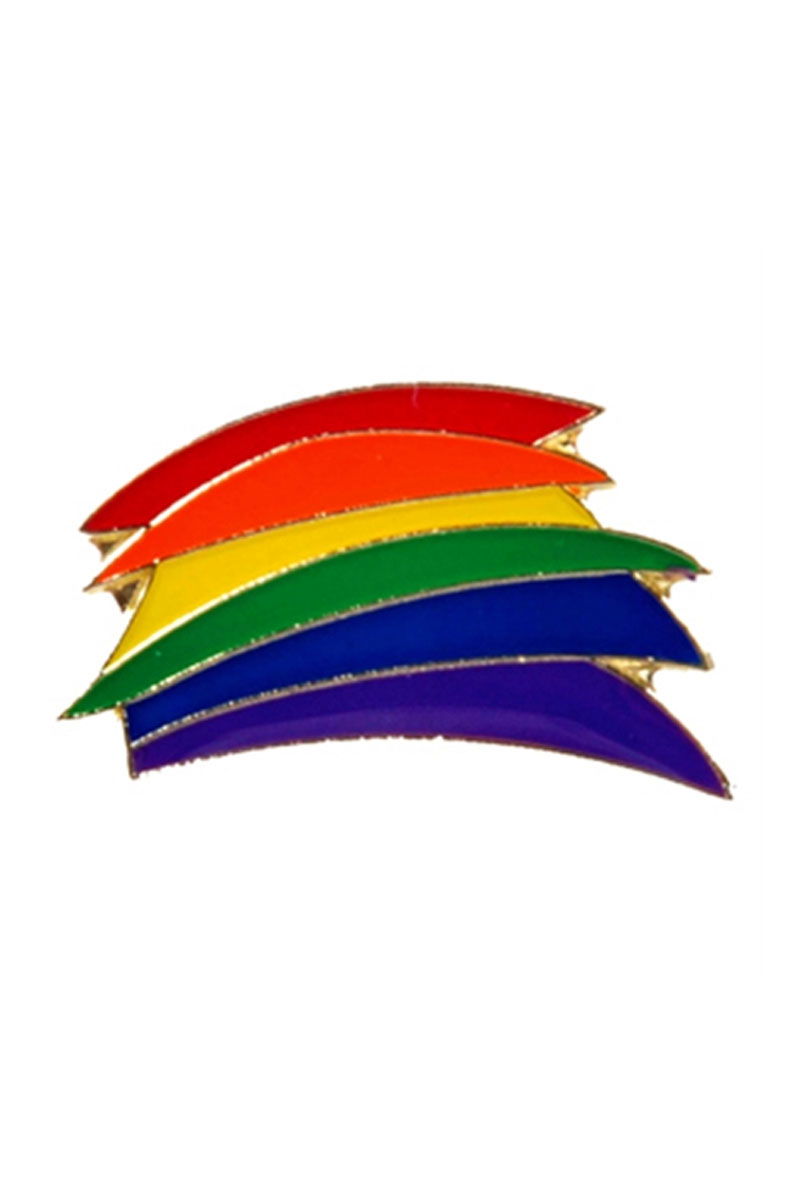 Brunos \ Pride Accessoires \  \ Regenbogen Pin Stripes