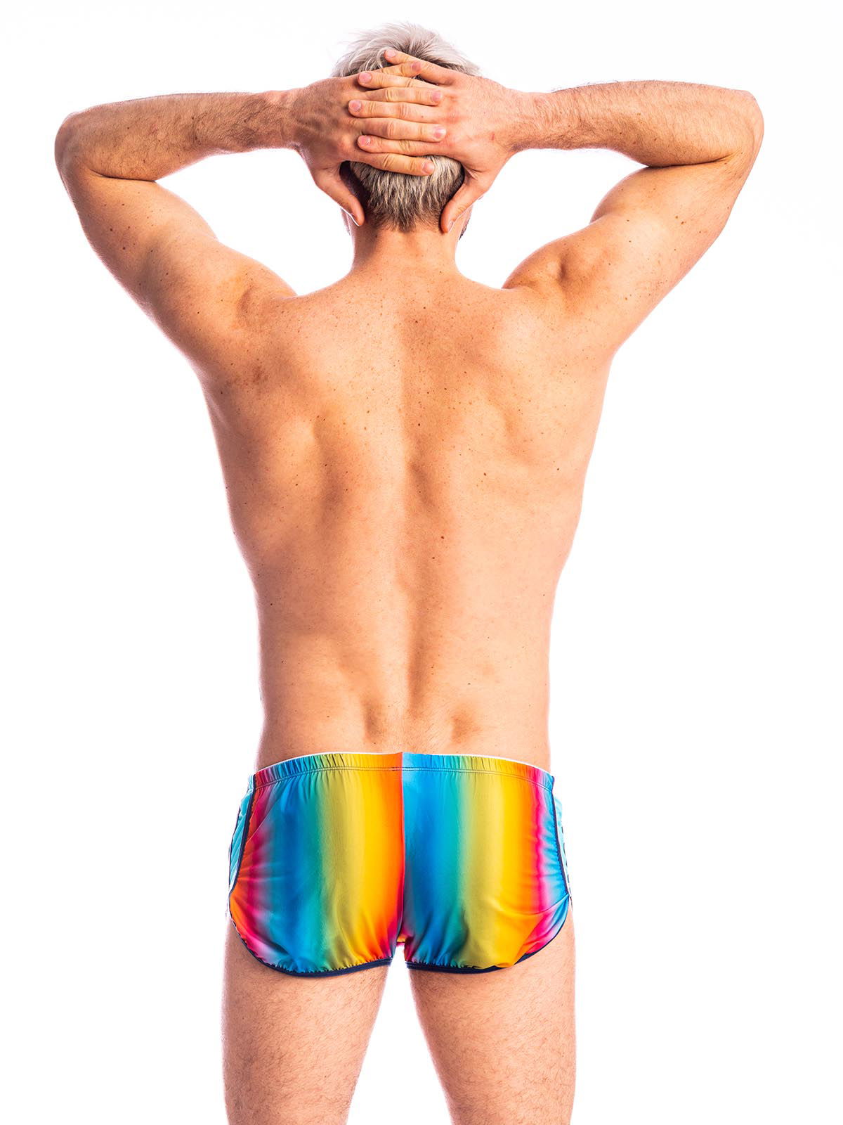 Brunos \ Pride Fashion \ Quriosé \ Swing It Pride Shorts | Rainbow