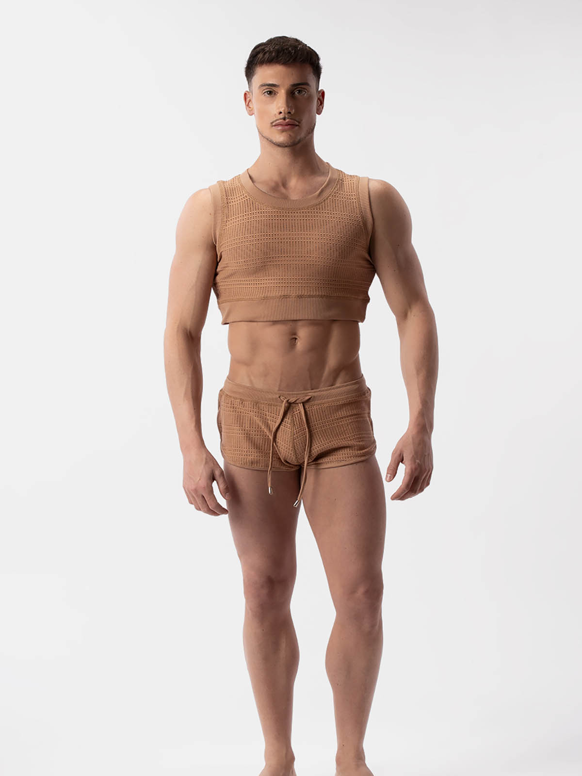 Brunos \  \ Barcode Berlin \ Short Aachet | Brown