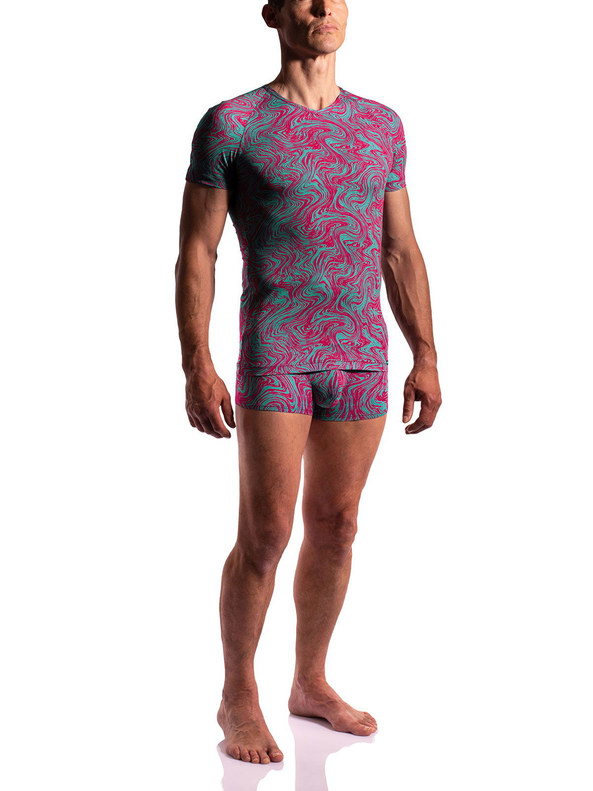 Brunos \ Fashion Sale \ MANSTORE \ Shirt V-Neck regular | Print