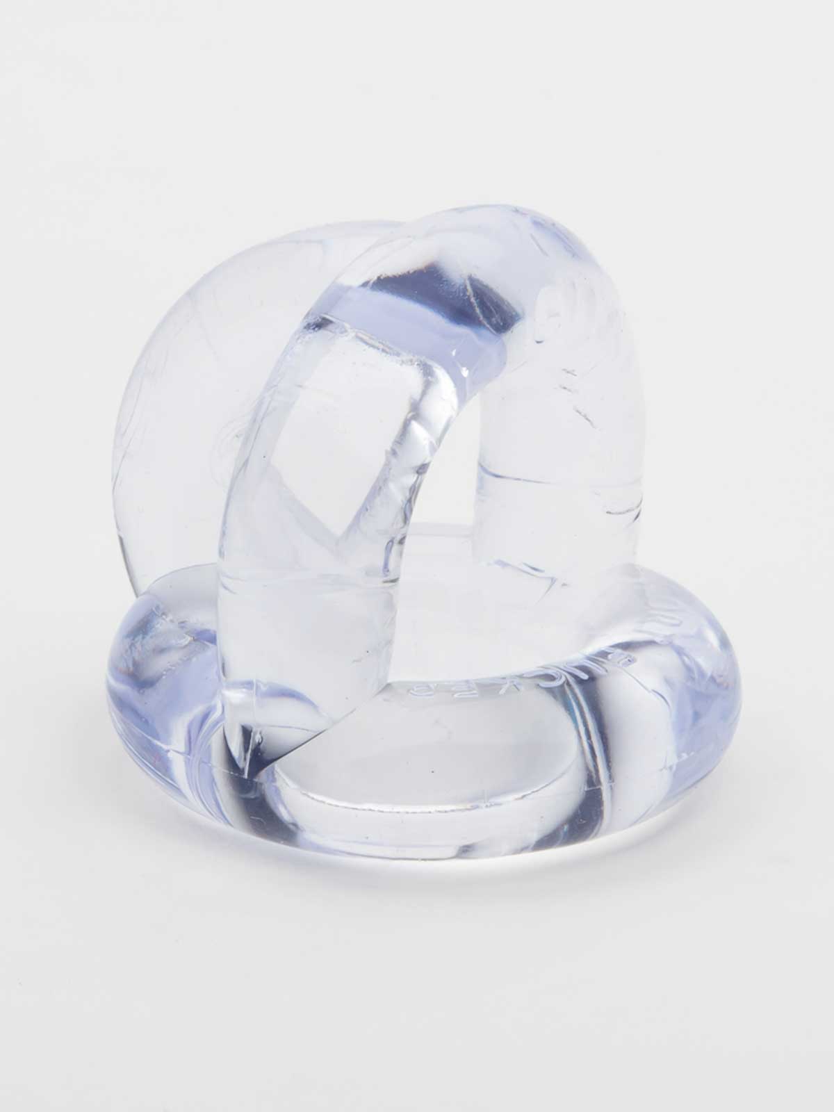 Brunos \ Gummi \ Sport Fucker \ Half Guard - Cockring und Hodensackteiler | Clear