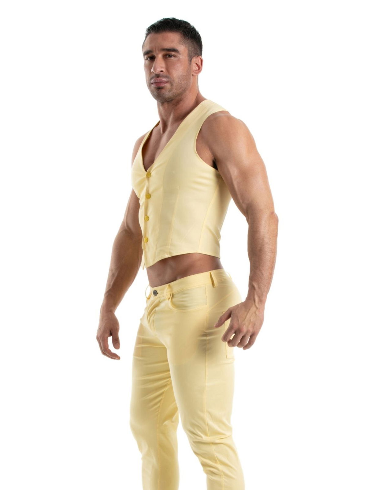 Brunos \ NEU \ TOF Paris \ Chino Vest | Yellow