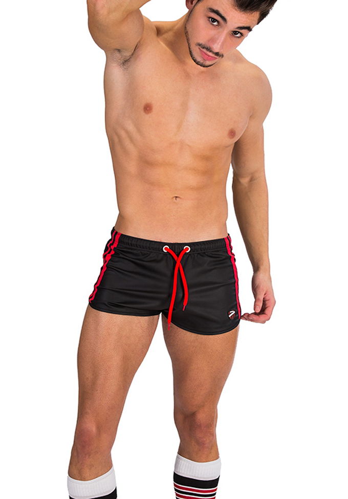 Short Byron Laboratory | Black|Red