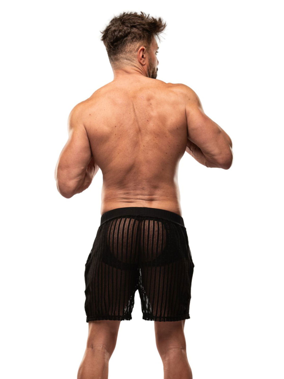 Brunos \ NEU \ TOF Paris \ Sheer Mykonos Long Short | Black