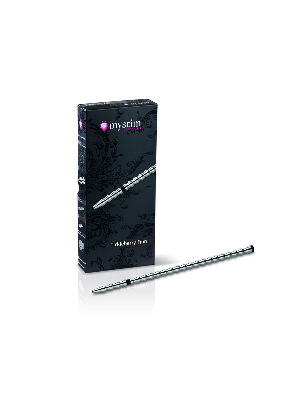 Brunos \ Neu \ Mystim \ Tickleberry Finn Dilator 196 x 8 mm | Silver