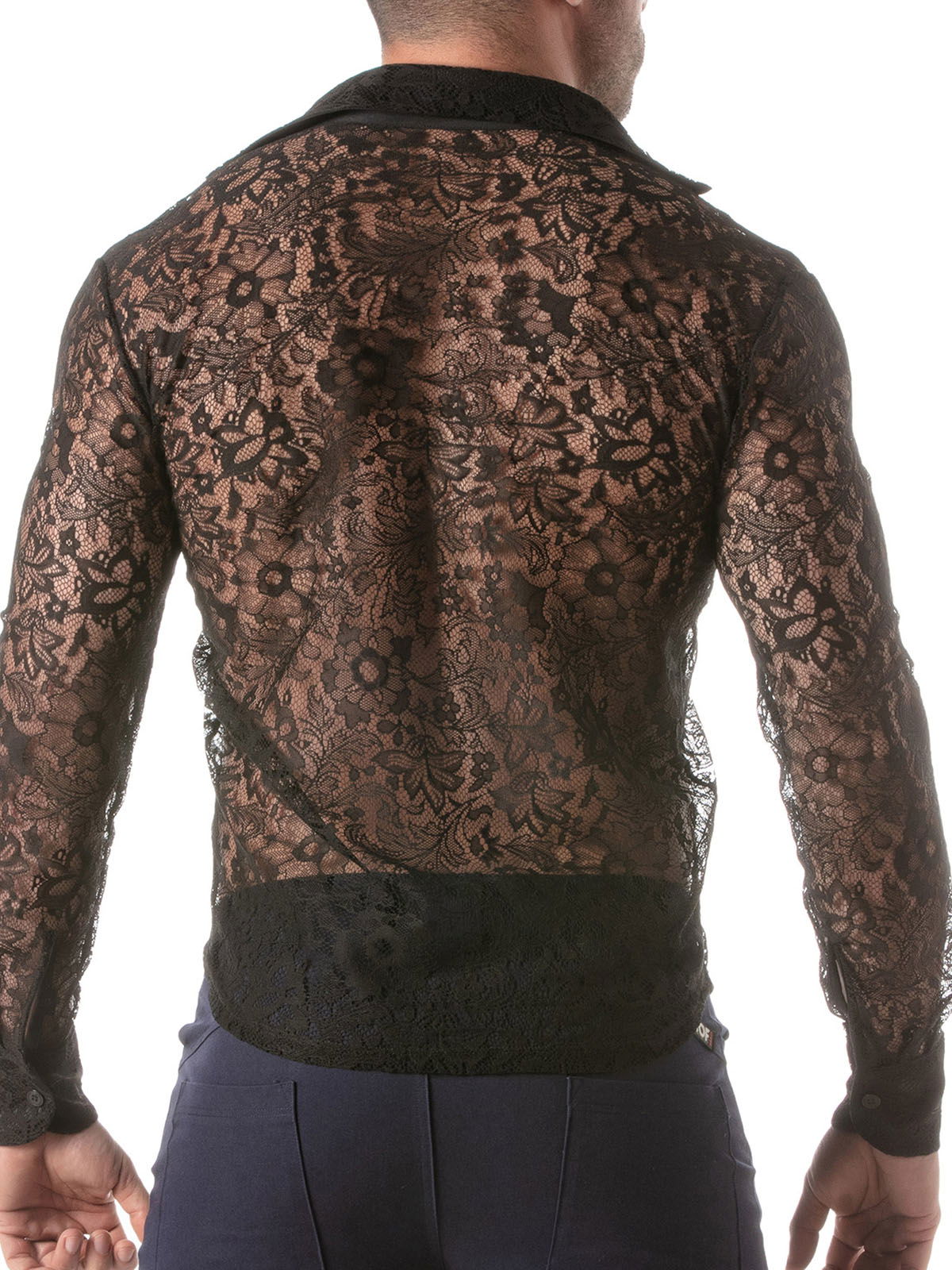 Brunos \ NEU \ TOF Paris \ Lace Long Sleeves Shirt | Black