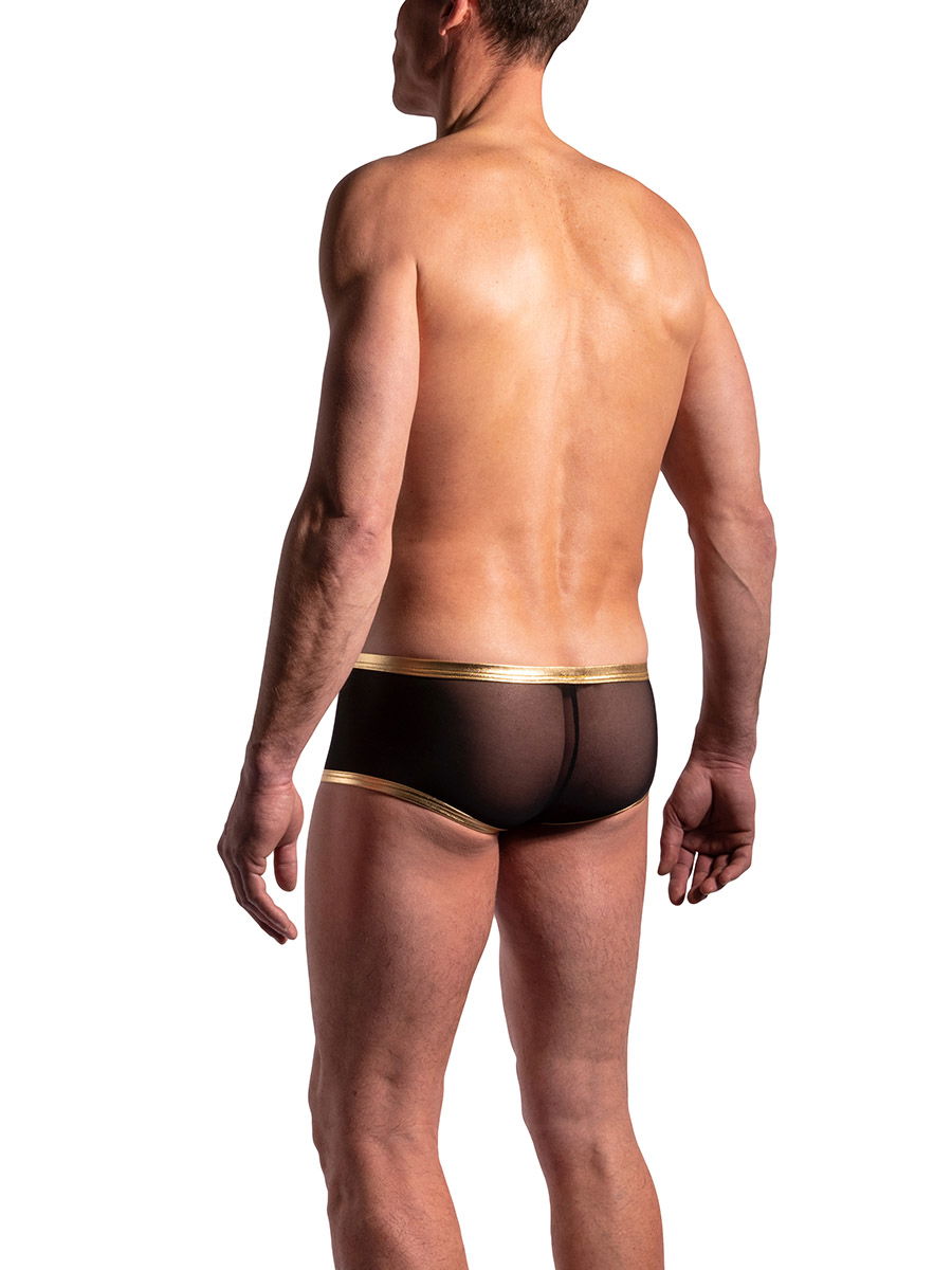 Brunos \ Boxer | Trunks \ MANSTORE \ Tarzan Hot Pants | Black/Gold