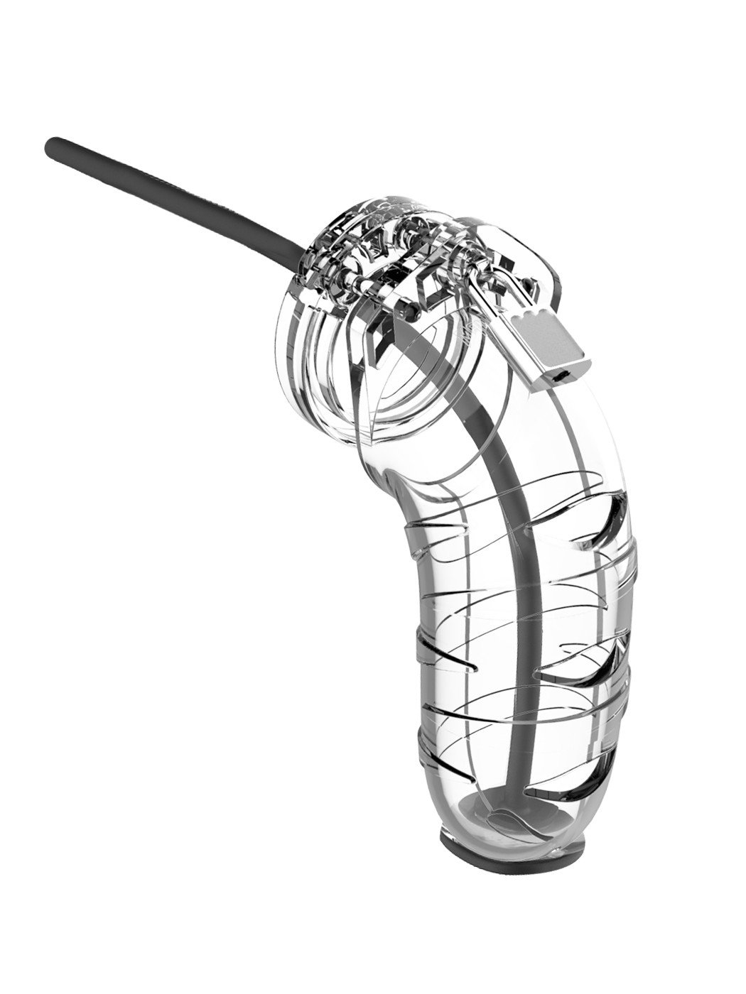 Chastity Cage Model 17 with Urethal Sounding | Transparent