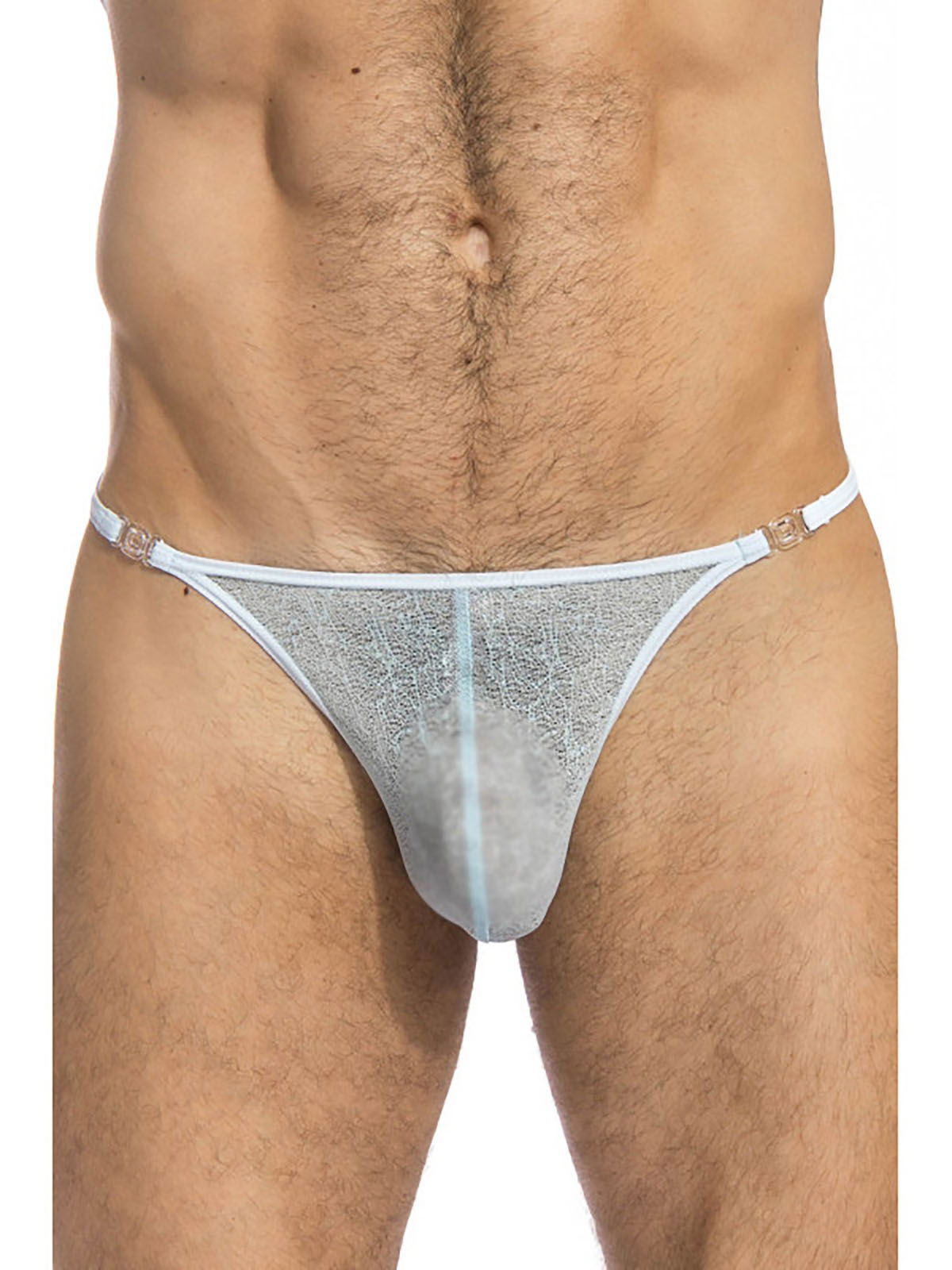 Brunos \ Strings | Tangas | Thongs \ L'homme Invisible \ Striptease Thong Egon | Blue