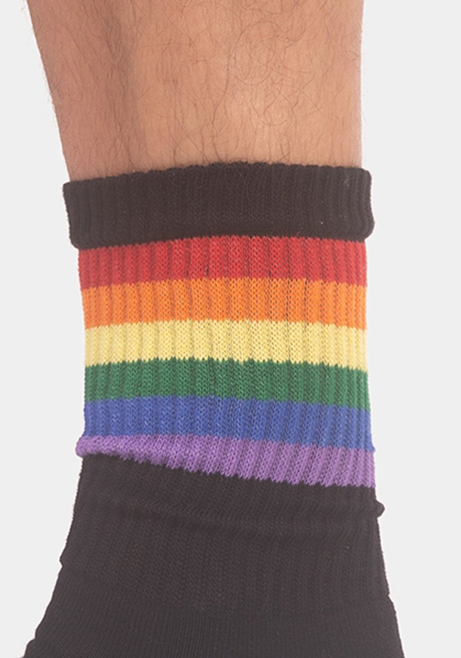Pride Half Socks | Black
