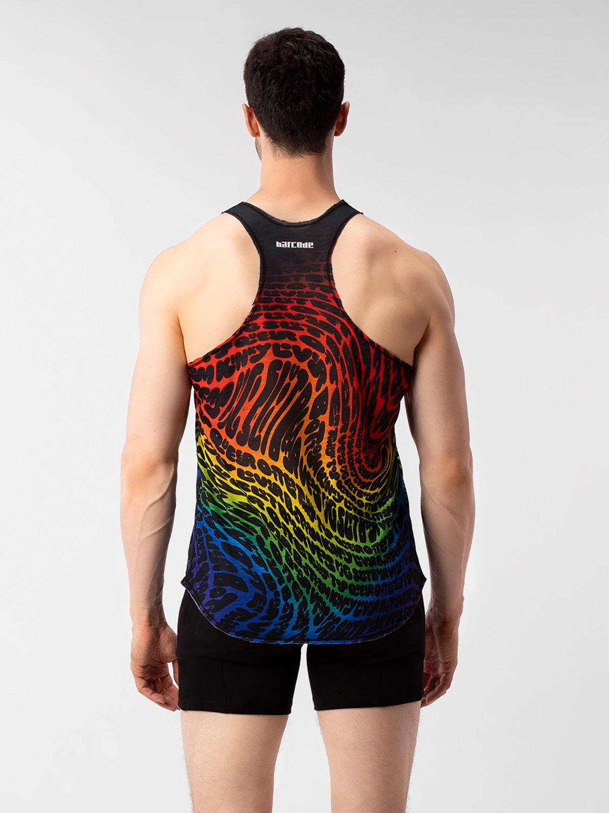 Brunos \  \ Barcode Berlin \ Gym Top Pride Me | Black