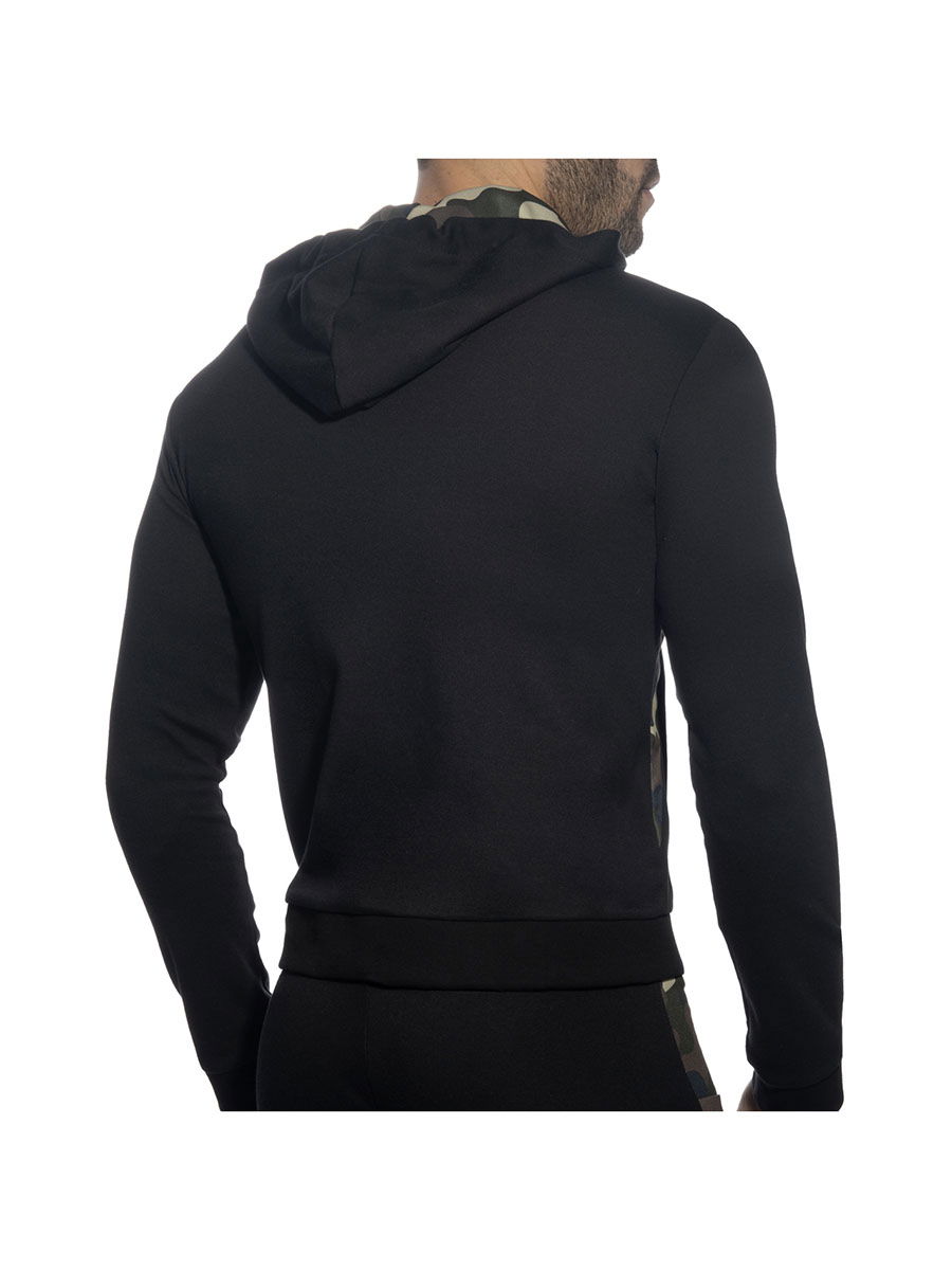 Brunos \ Hoodies \ Addicted \ Jacke Cotton Sports | Black