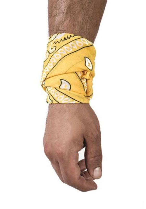 Brunos \ Mister B \ Mister B \ Hanky Bandana | Yellow