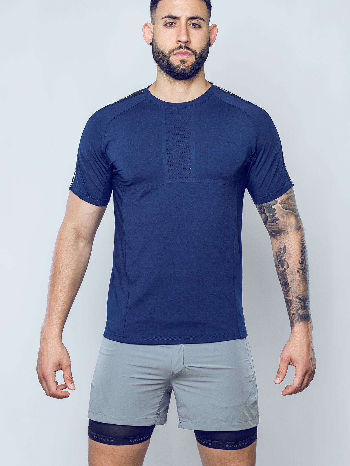 Brunos \ Sportswear \  \ Fit Tee | Blue