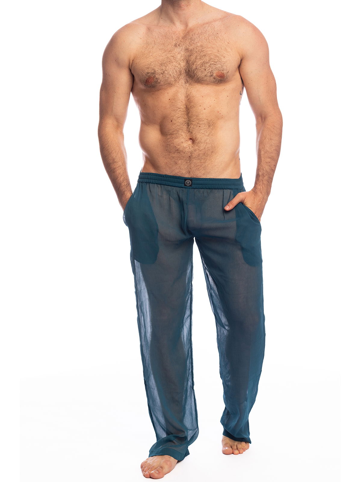 Brunos \ Shorts | Pants \ L'homme Invisible \ Lounge Pants Chantilly | Blue