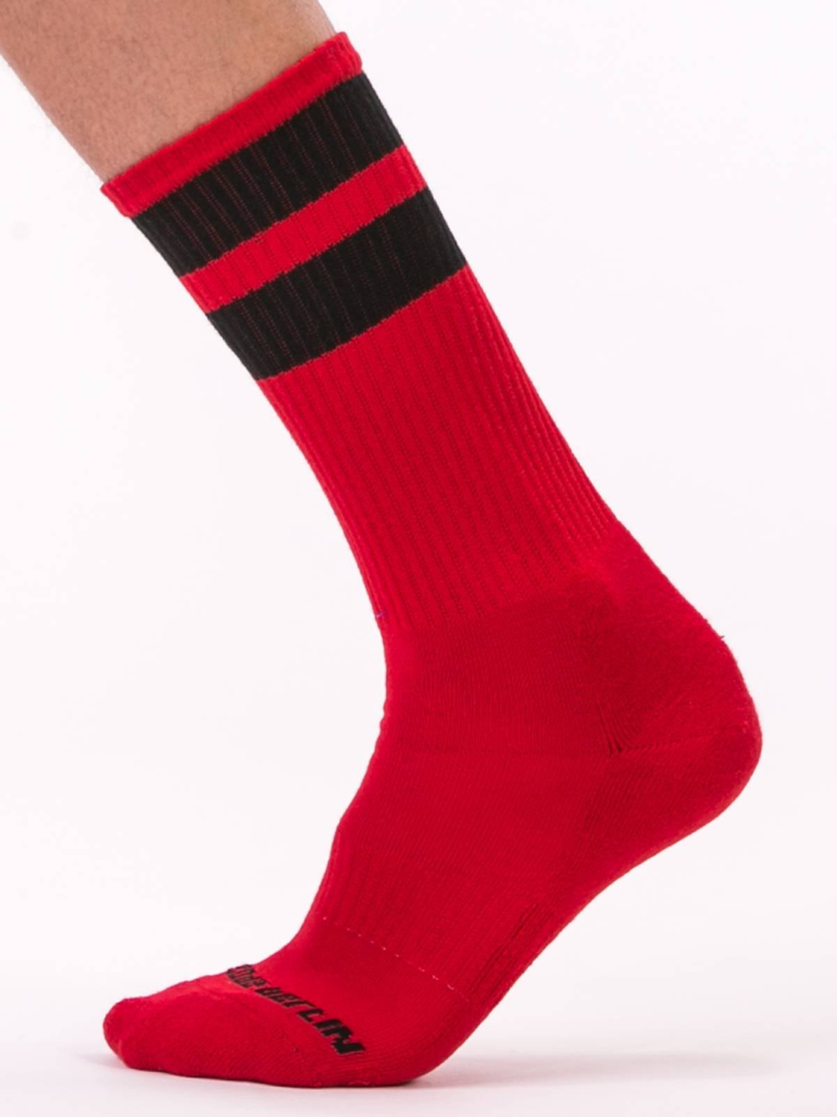 Gym Socks | Red/Black