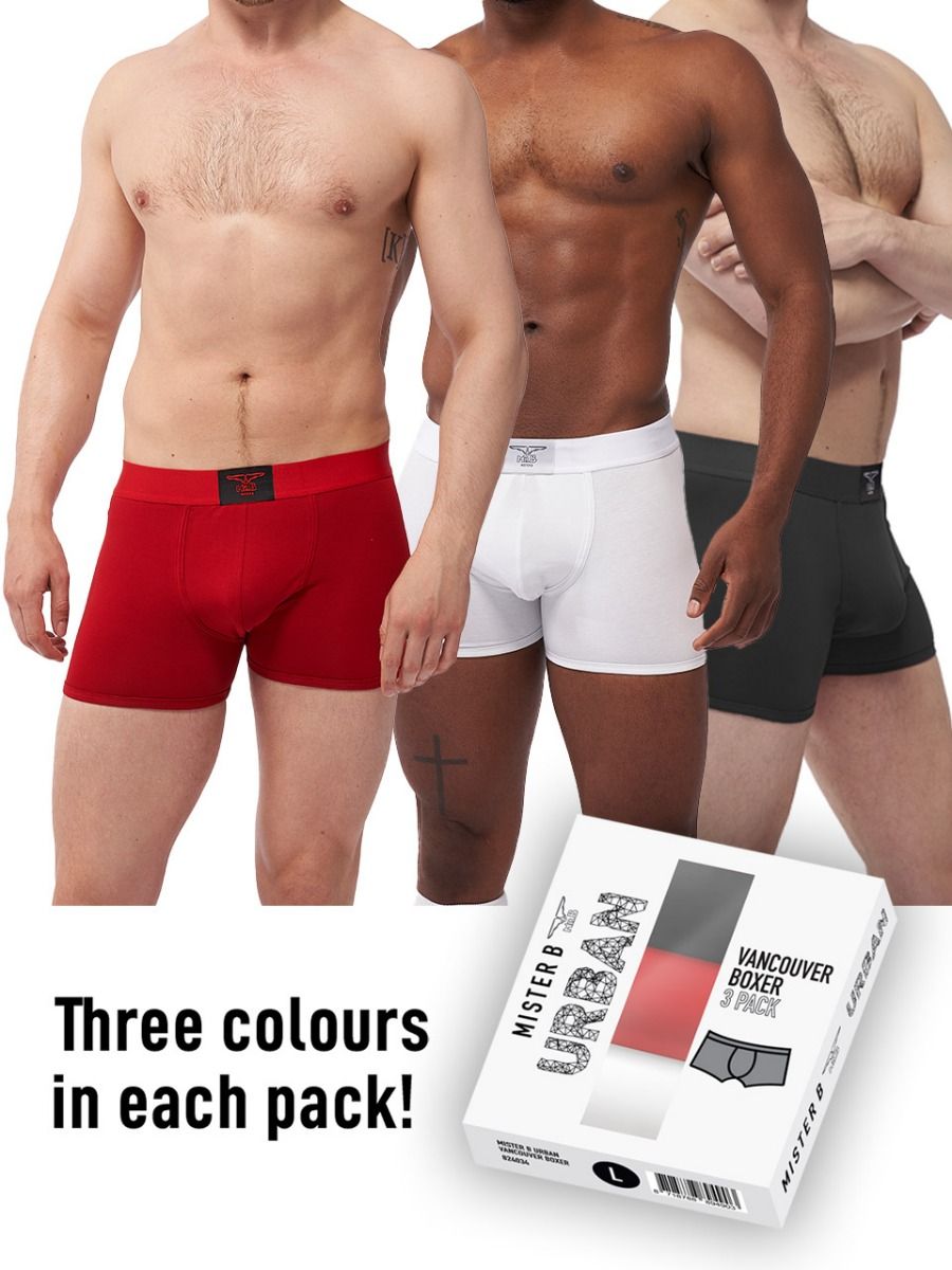 Brunos \ Mister B \ Mister B \ Urban Vancouver Boxer 3-Pack