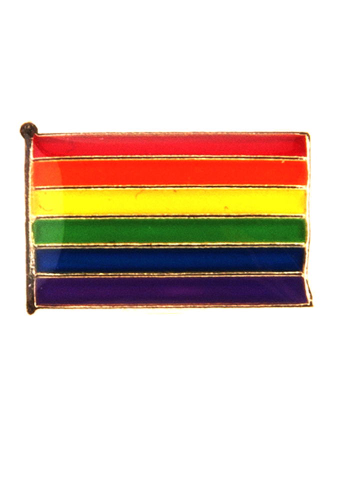 Brunos \  \  \ Pin Regenbogen Flagge