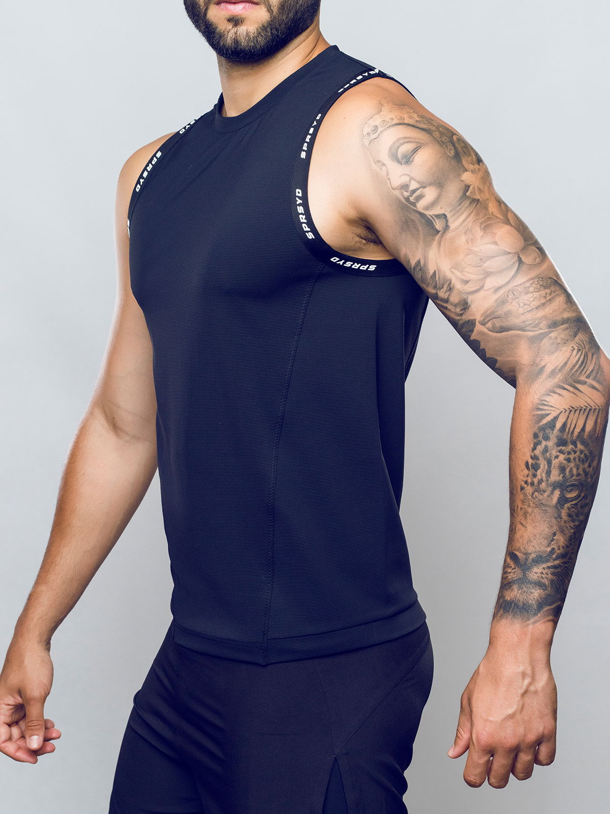 Brunos \  \ Supawear \ SPR Singlet Tank | Black