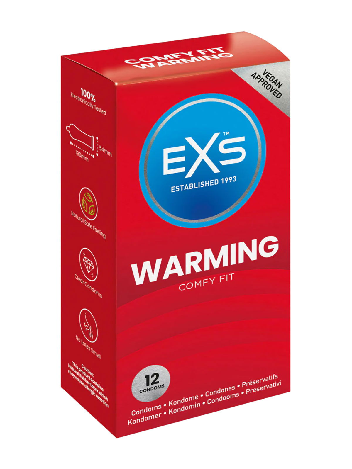 Brunos \ Kondome & Handschuhe \  \ EXS Warming Konodme | 12er-Pack 