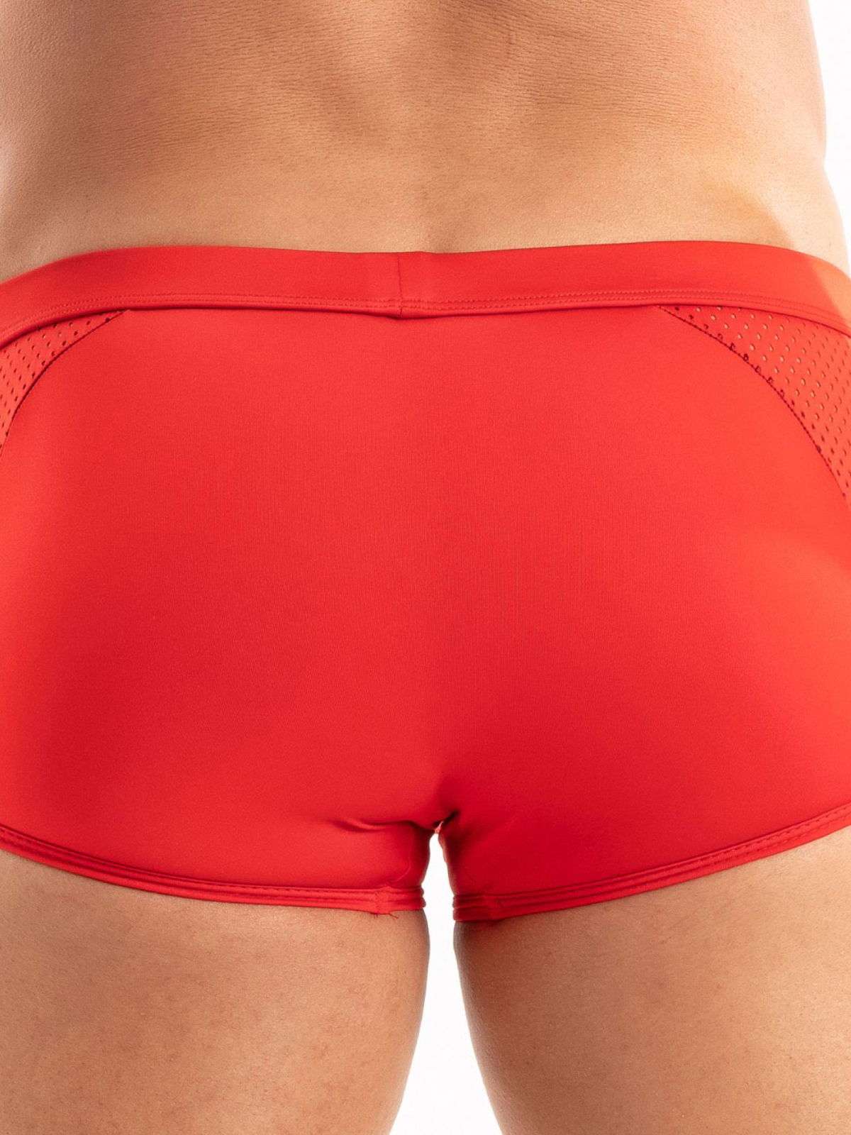 Brunos \ Boxer | Trunks \ TOF Paris \ Temptation Microfiber Trunk | Red