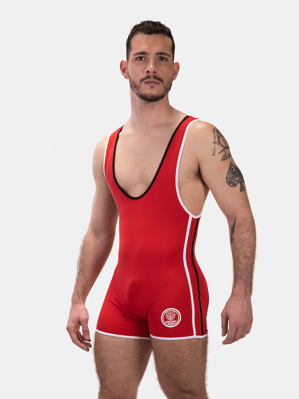 Brunos \ Barcode Berlin \ Barcode Berlin \ Singlet Allan | Red/Black/White