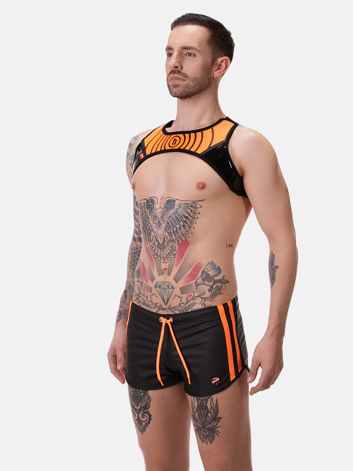 Brunos \ NEU \ Barcode Berlin \ Harness Ede | Neonorange