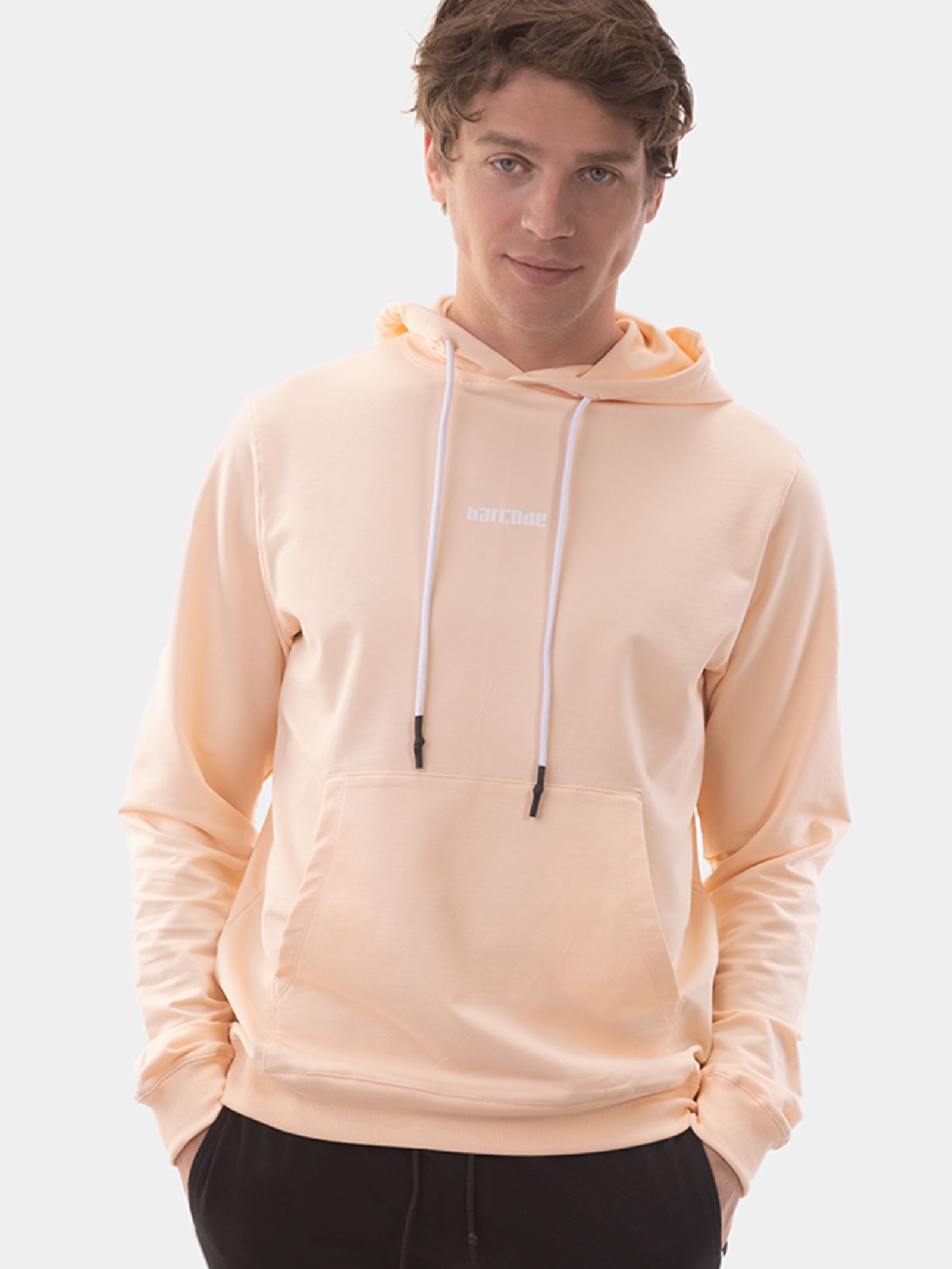 Brunos \ Hoodies \ Barcode Berlin \ Barcode Berlin Hoody Benjamin | Nude