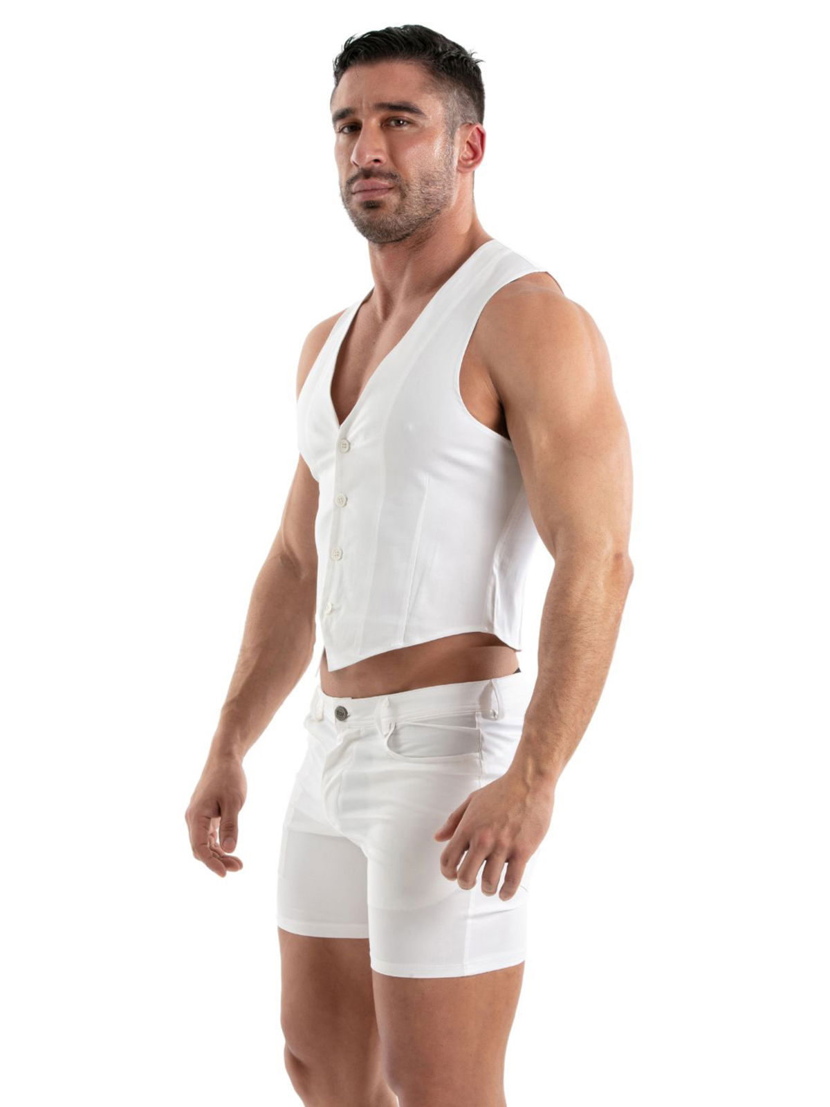 Brunos \ NEU \ TOF Paris \ Chino Shorts | White