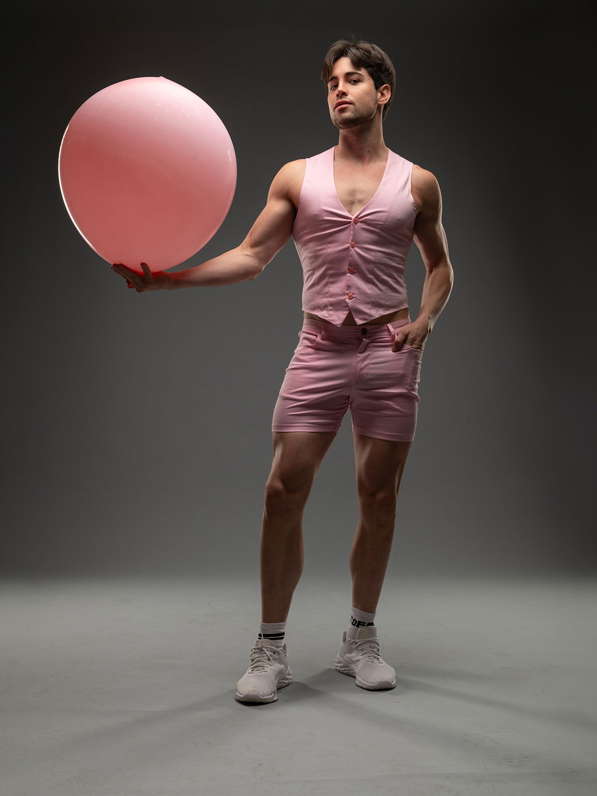 Brunos \ NEU \ TOF Paris \ Chino Vest | Pink