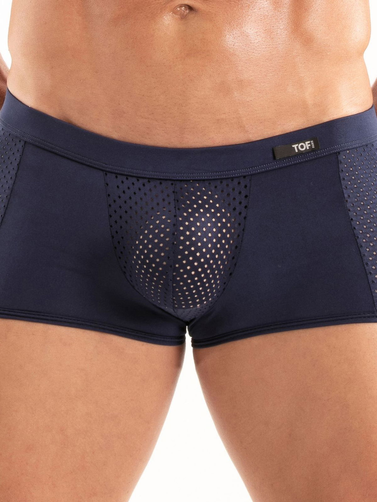 Brunos \ Boxer | Trunks \ TOF Paris \ Temptation Microfiber Trunk | Navy