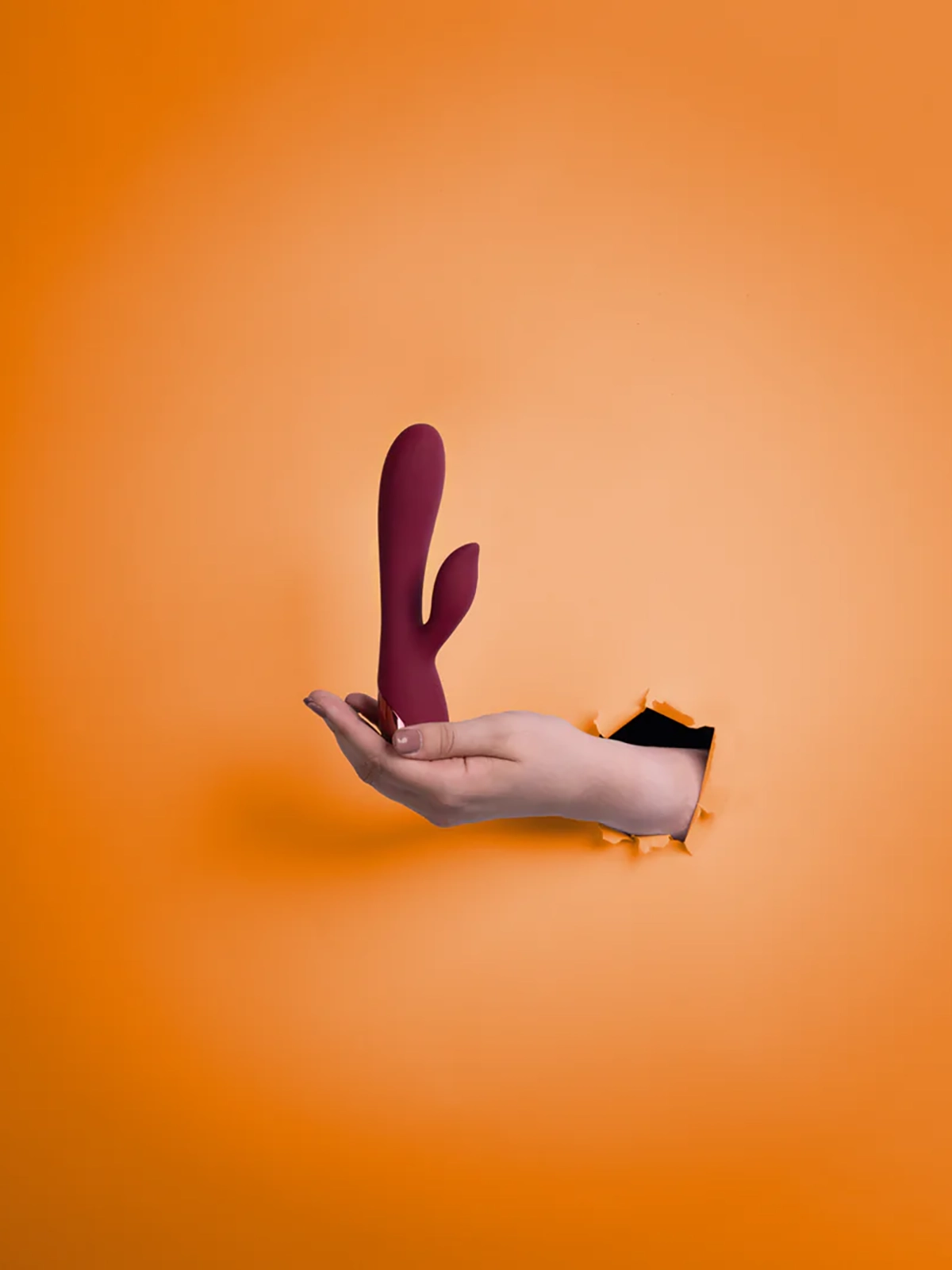 Brunos \ Prostata-Massierer \ Loveline \ Smooth Silicone Rabbit Vibrator 20 x 4 cm 