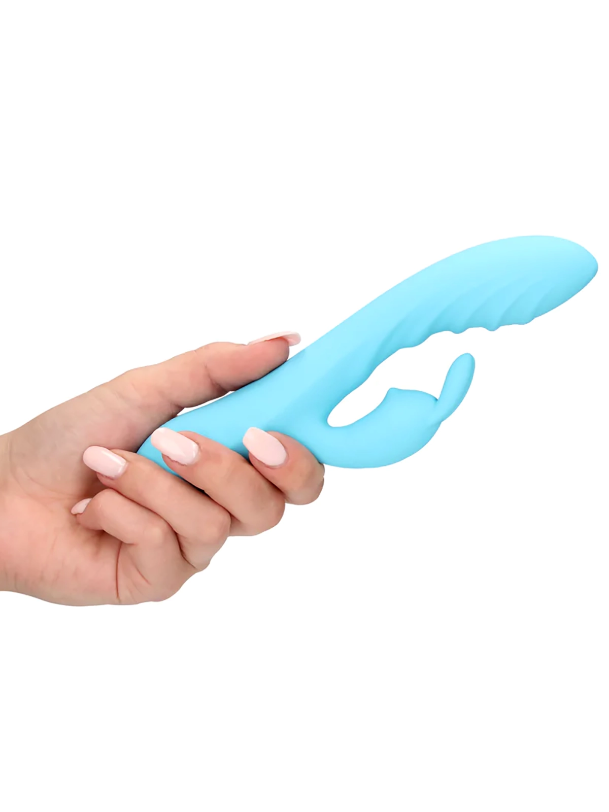 Brunos \ Prostata-Massierer \ Loveline \ Ribbed Ultra Soft Silicone Rabbit Vibrator