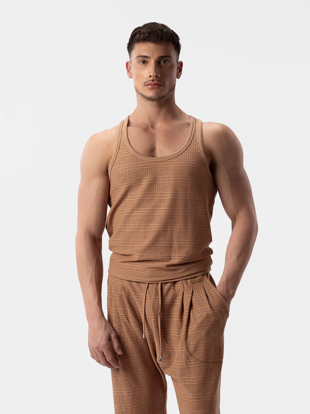 Brunos \ Fashion Sale \ Barcode Berlin \ Tank Top Lunt | Brown