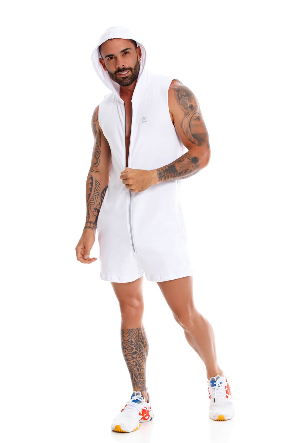 Brunos \ JOR \ JOR \ Romper Adventure | White