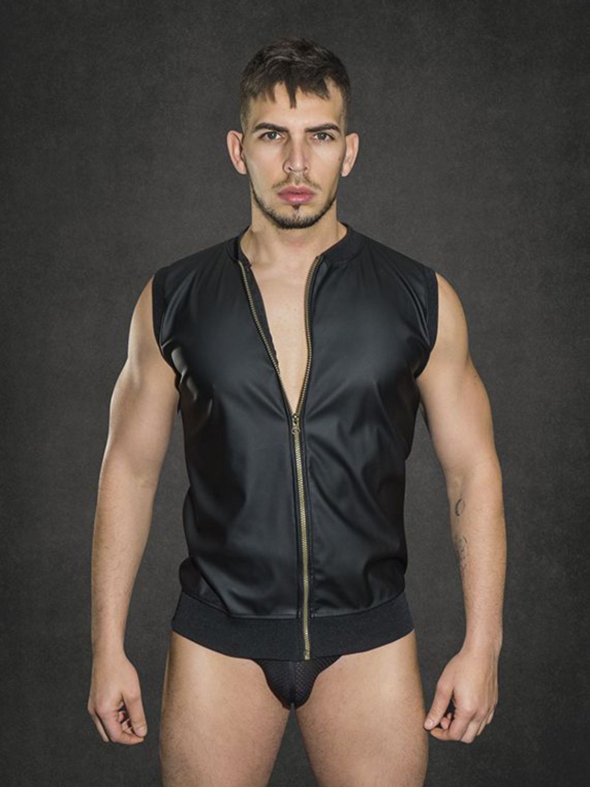 Brunos \ Dale Mas \  \ Kinky Boy Vest | Black