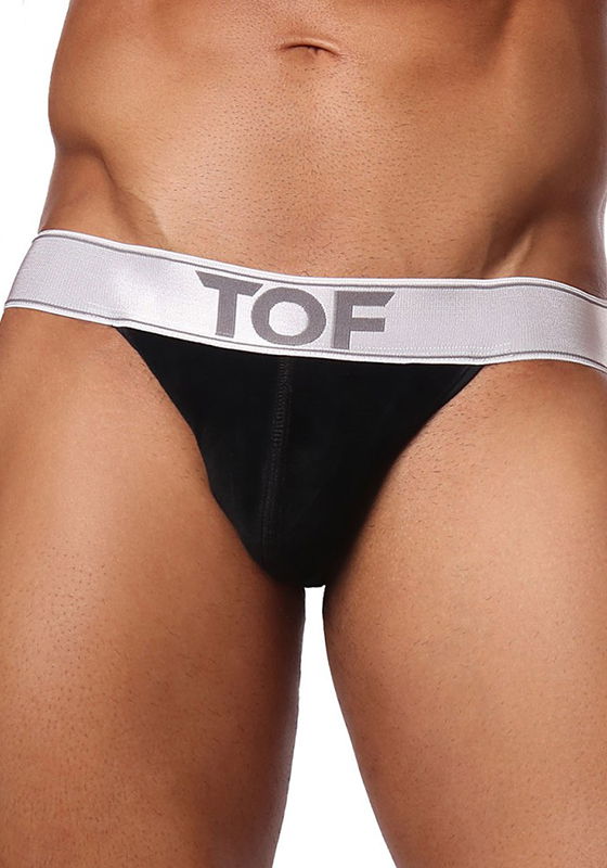 Brunos \ Jocks \ TOF Paris \ Jockstrap Vienna | Black/White