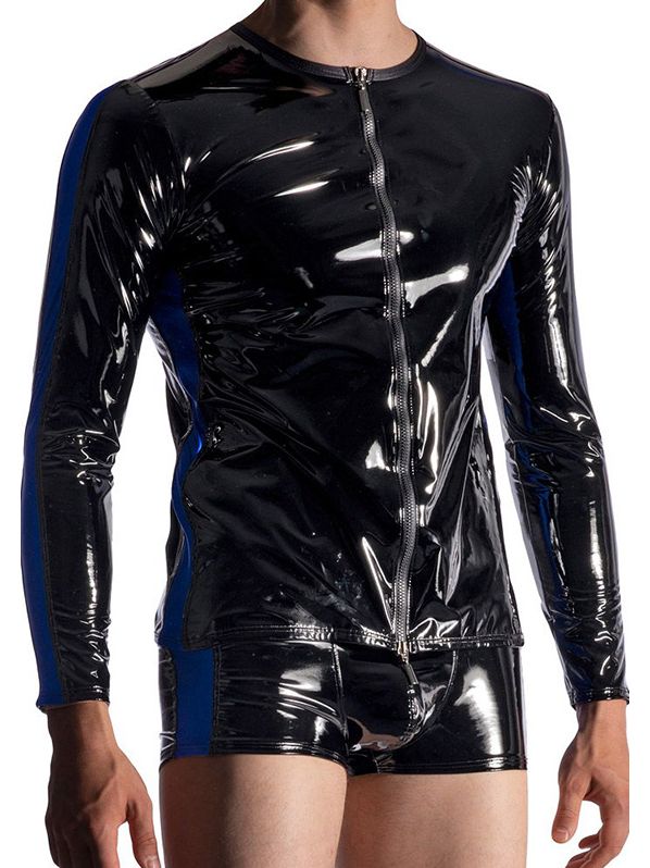 Brunos \  \ MANSTORE \ Manstore M954 Zipped Longsleeves | Black