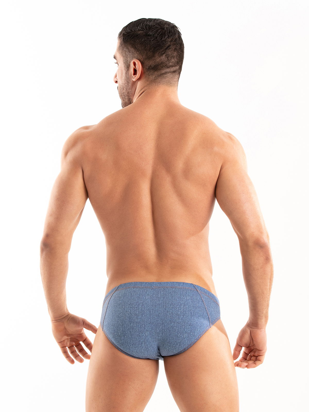 Brunos \ TOF Paris \ TOF Paris \ Denim Swim Bikini | Blue