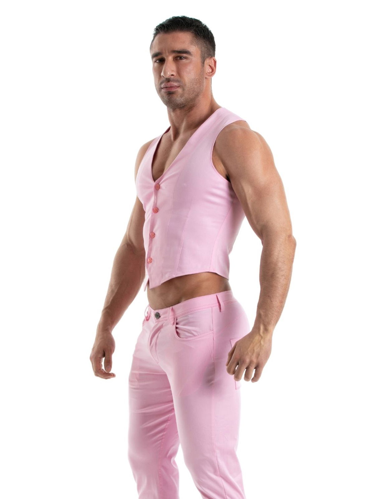 Brunos \ NEU \ TOF Paris \ Chino Vest | Pink