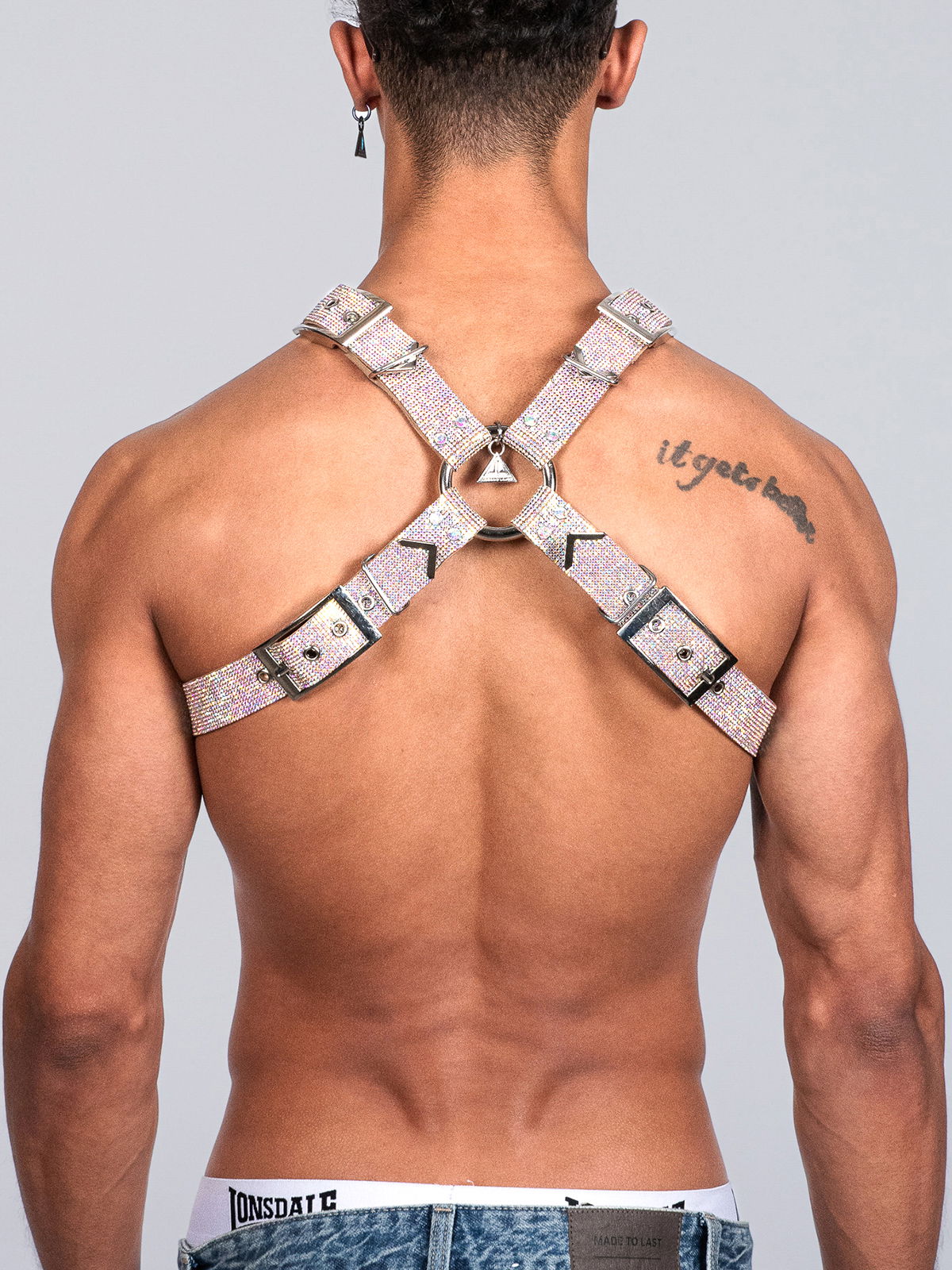 Brunos \  \ Lorand Lajos \ X-Harness Crystal | Multicolor