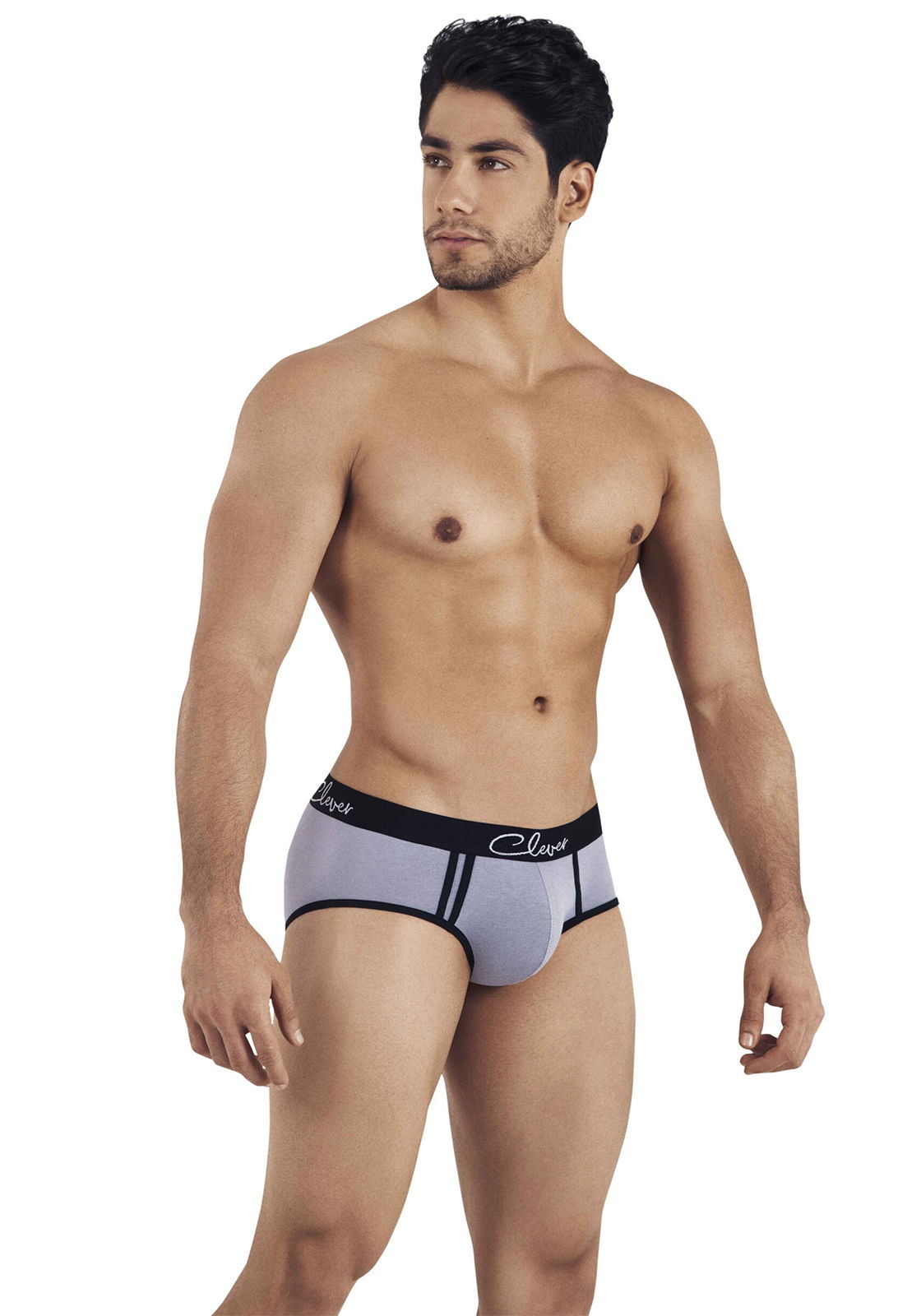 Brunos \ Fashion Sale \ Clever \ Clever Lowa Piping Brief | Grey