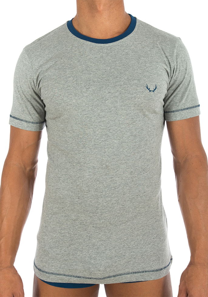 Brunos \ Bluebuck \ Bluebuck \ T-Shirt Round Neck | Grey