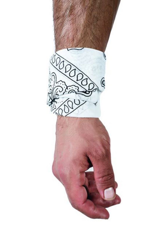 Brunos \ Mister B \ Mister B \ Hanky Bandana | White