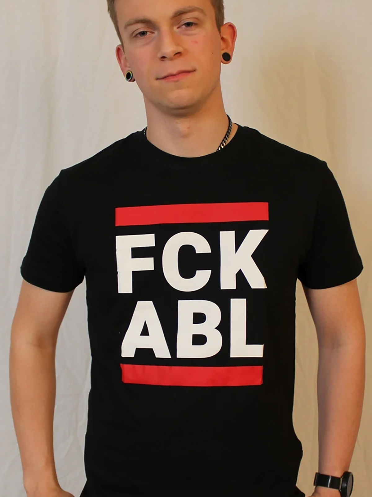 Brunos \ Sk8erboy \ Sk8erboy \ T-Shirt FCK ABL | Black