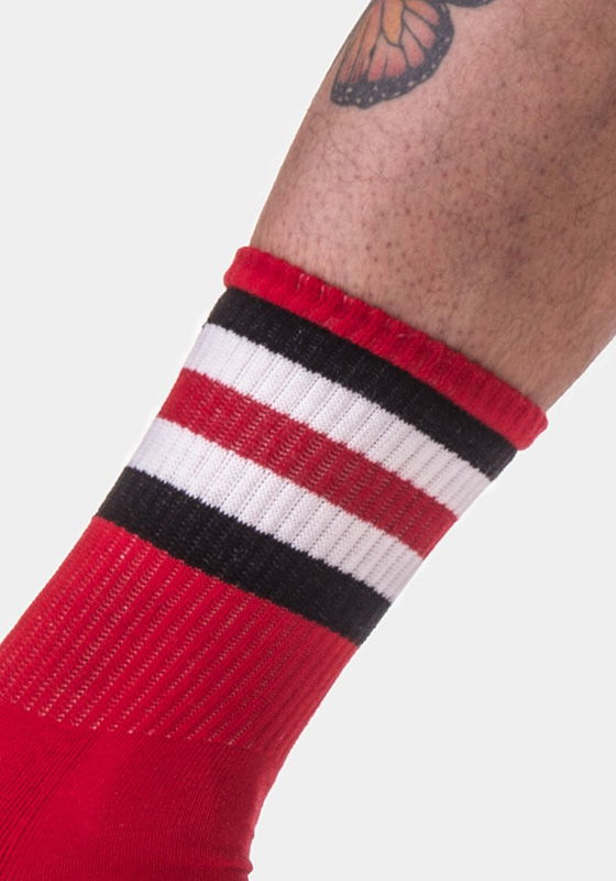 Half Fetish Socks Stripes Half Fetish Socks Stripes
