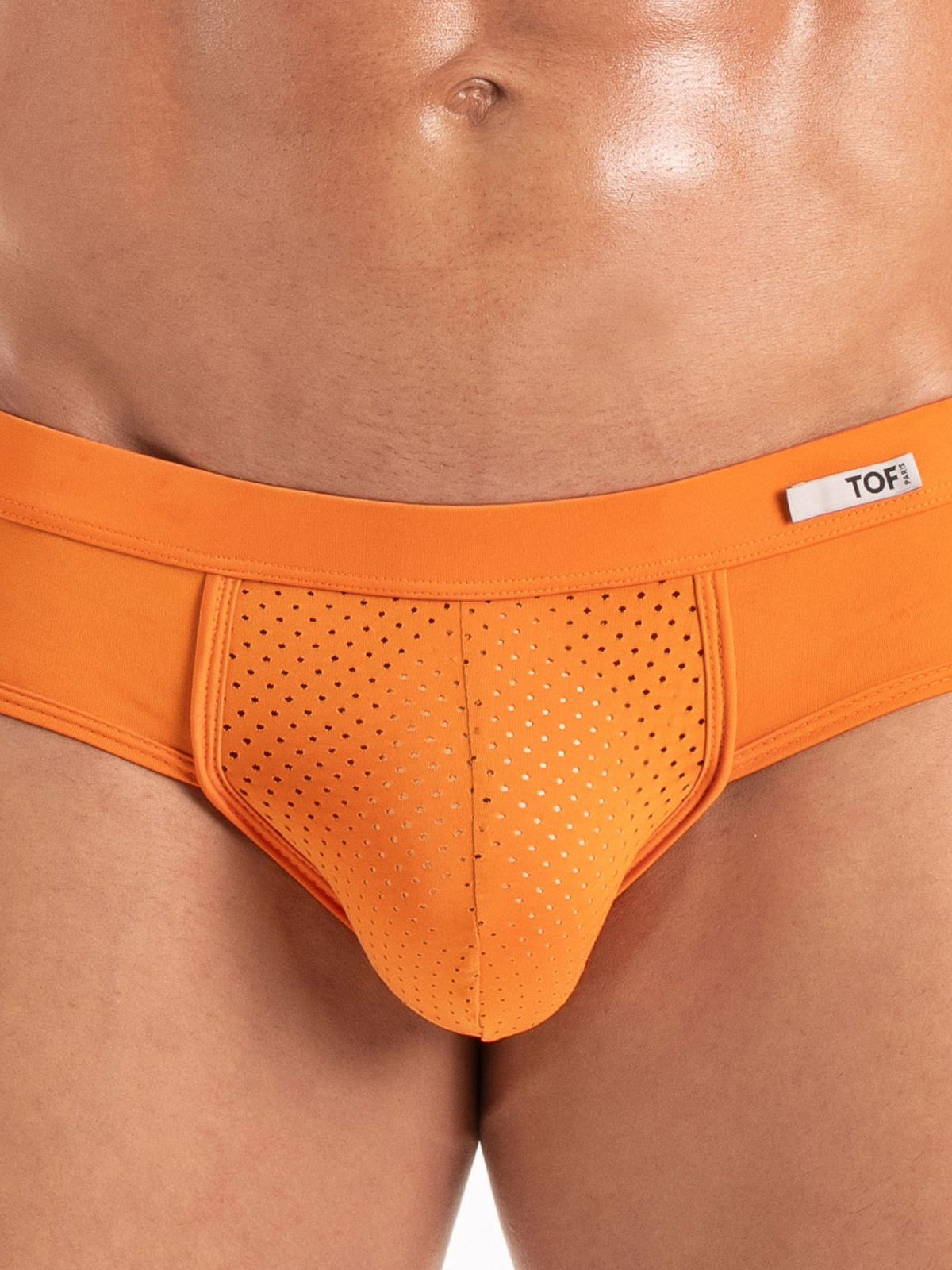 Brunos \ TOF Paris \ TOF Paris \ Temptation Microfiber Briefs | Orange