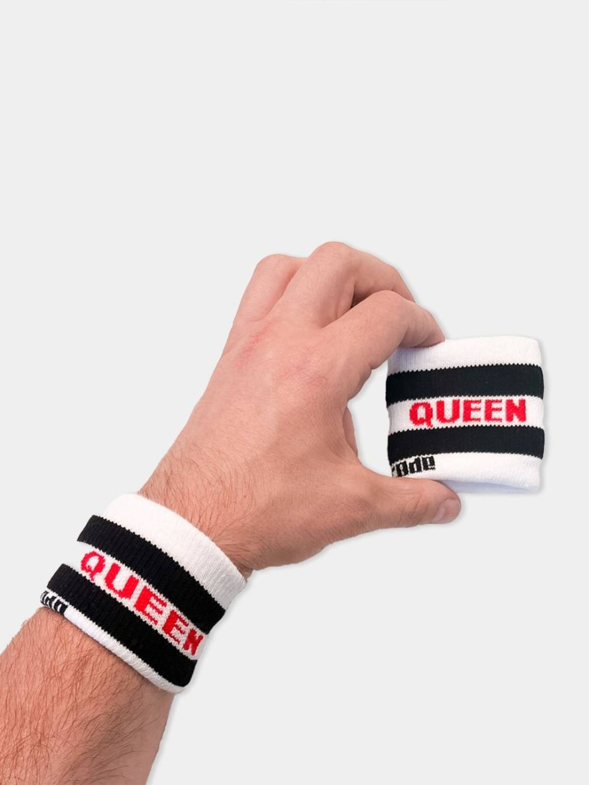 Brunos \ Barcode Berlin \ Barcode Berlin \ Identity Wrist Band Queen | White/Red/Black