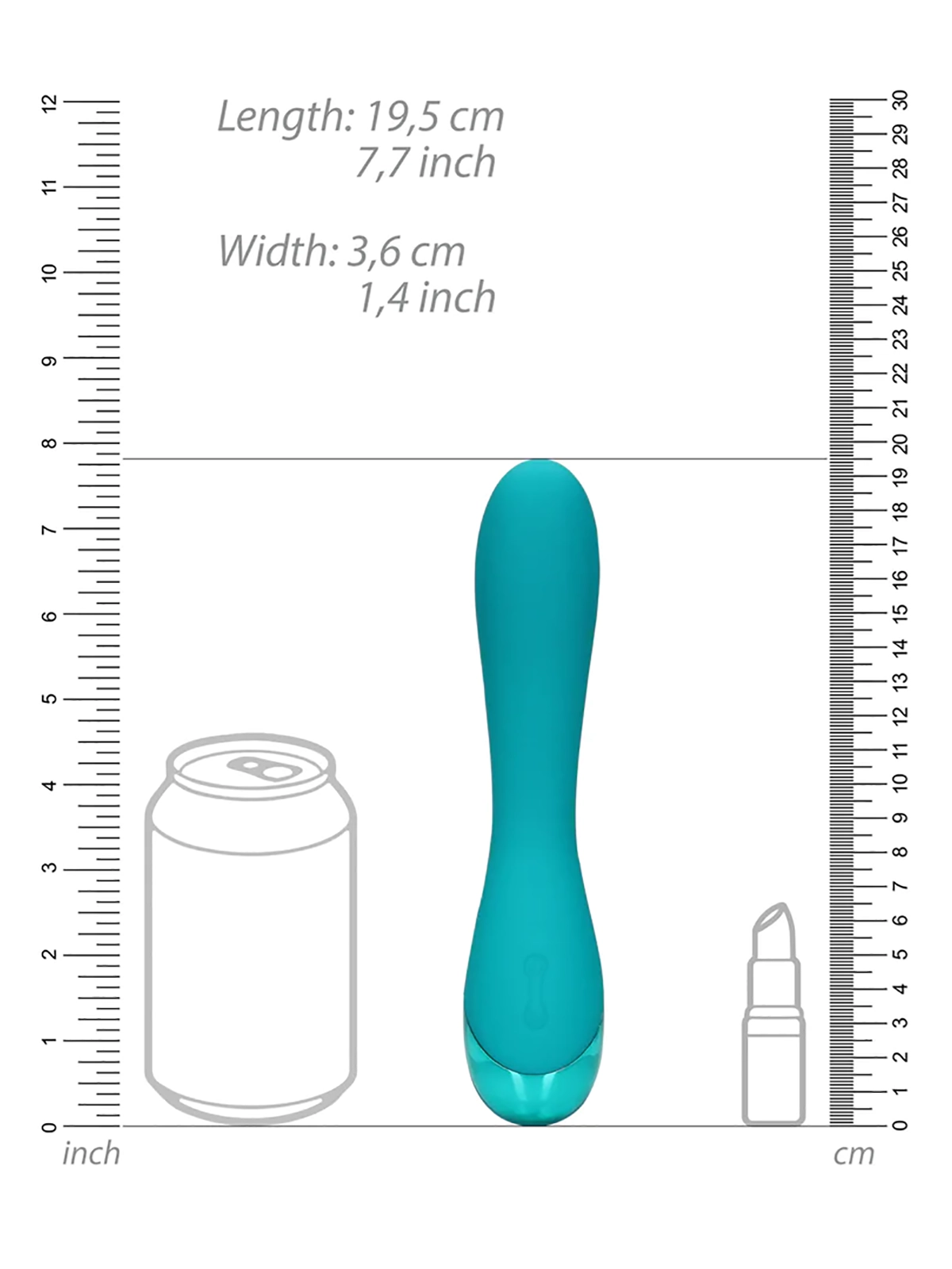 Brunos \ Prostata-Massierer \ Loveline \ Smooth Silicone G-Spot Vibrator 